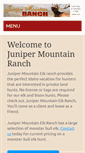 Mobile Screenshot of junipermountain.net